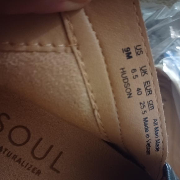 Soul by Naturalizer Black Wedge Bootie Size 9 - Picture 7 of 8